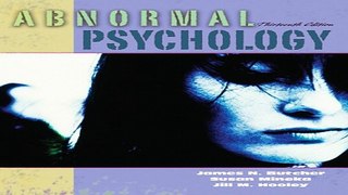 Download Abnormal Psychology  13th Edition