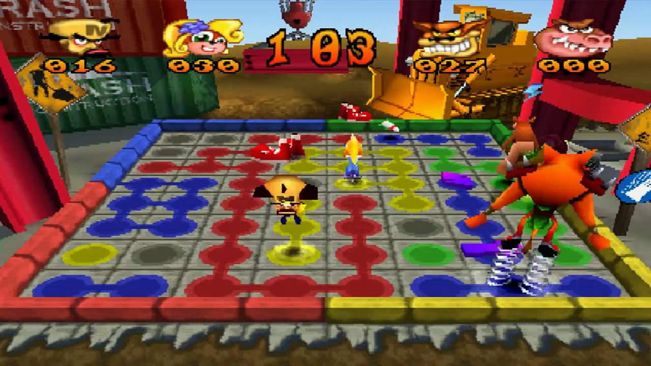 Lets play Crash Bash part 8 - Pogo A Gogo