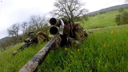 Airsoft - Un binome de sniper décime une unité entière !