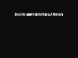 PDF Electric and Hybrid Cars: A History Free Books