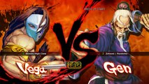 Super Street Fighter IV Arcade Edition Gameplay - Vega