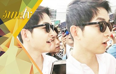 Song Joong Ki làm Fan náo loạn tại Sân bay Hồng Kông quay về Hàn Quốc