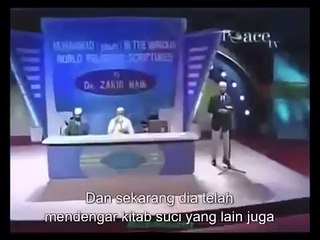 Siapa yang tidak percaya Yesus akan masuk neraka Dr Zakir Naik