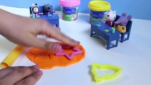 Play Doh Peppa Pig Space Rocket Dough Set Peppa Pig Juguetes Plastilina Peppa Pig Toys Review Part 7