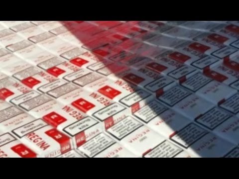 Striano (NA) - Otto tonnellate di sigarette sequestrate, 5 arresti (08.04.16)