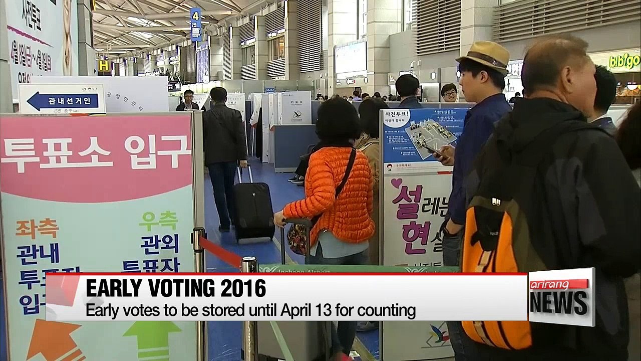 Two-day early voting period for April 13th general election ends