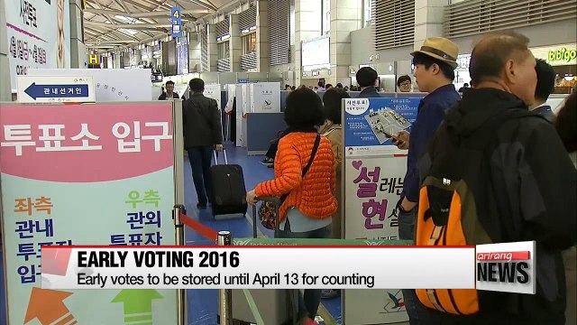 Two-day early voting period for April 13th general election ends