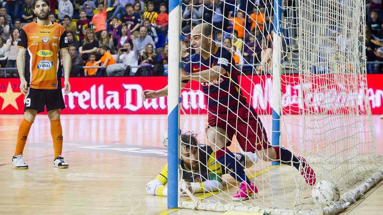 [HIGHLIGHTS] FUTSAL (LNFS): FC Barcelona Lassa - Ribera Navarra (4-4)