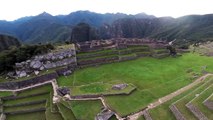 Drone footage from Machu Picchu, Peru