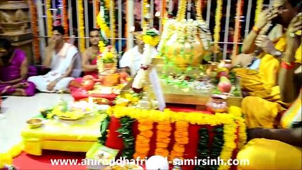 On the occasion of Shivaratri Shree Mahadurgeshwar Poojan at Shree Aniruddha Gurukshetram - 05 April 2016