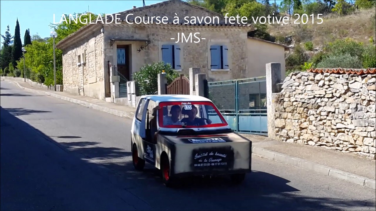 LANGLADE-COURSE A SAVON-voiture ancienne-FETE VOTIVE-21 AOUT 2015