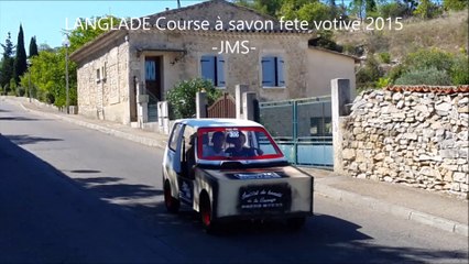 LANGLADE-COURSE A SAVON-voiture ancienne-FETE VOTIVE-21 AOUT 2015