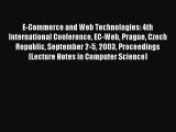 Read E-Commerce and Web Technologies: 4th International Conference EC-Web Prague Czech Republic