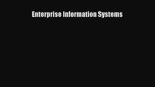 Read Enterprise Information Systems Ebook Free