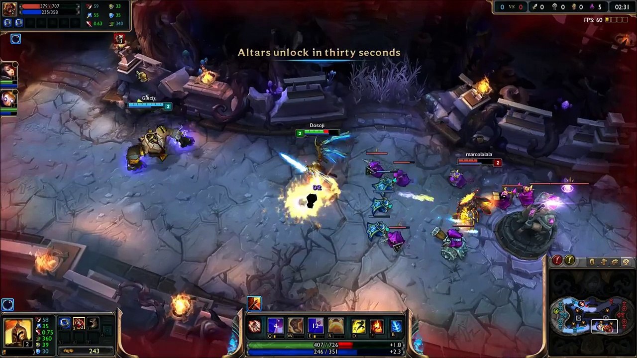 League Of Legends| lets play twister treeline W/Kayle