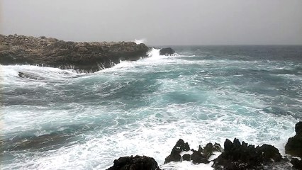 Mare agitato in Salento