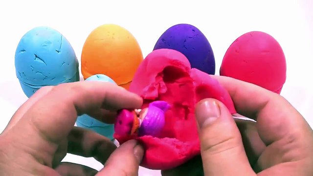 PLAY DOH SURPRISE EGGS!!! Peppa Pig kinder surprise eggs Hello Kitty, Minions Videos