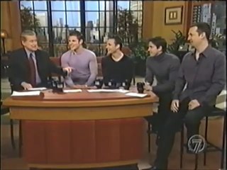 98 Degrees Co-Hosting Live with Regis