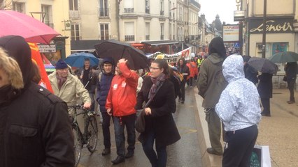 Loi travail  manifestation au Mans