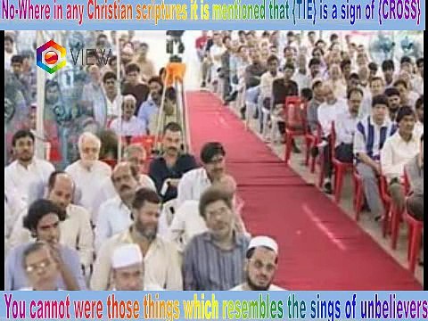 Is Tie Symbol of Cross Dr Zakir Naik