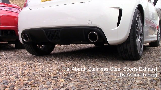 Fiat Abarth 500 Ascari Exhaust Sound, modified by Ascari Tuning