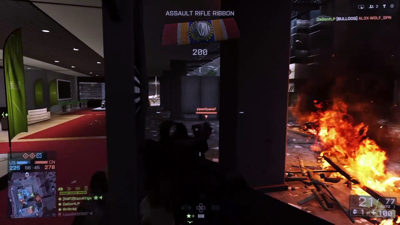 Battlefield 4 Kill Compilation 05_03_2016 [PS4] [720p]