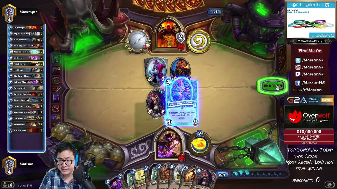 Hearthstone - New Meta Patron Mage