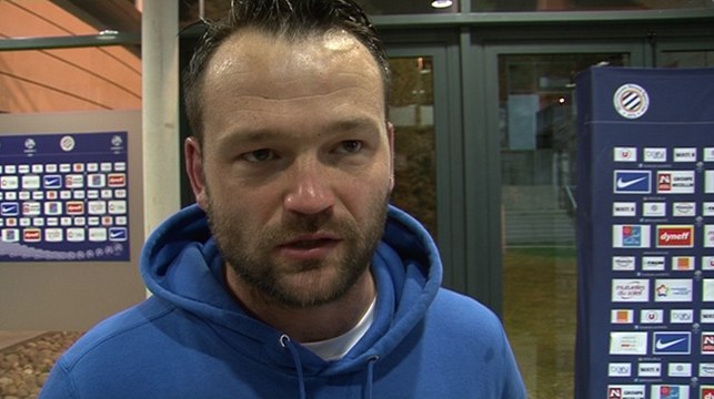 Geoffrey Jourdren après MHSC 0-2 OL