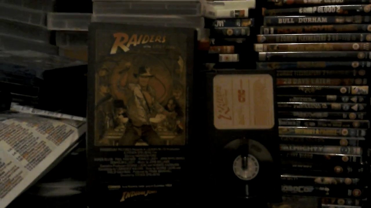 Raiders of the Lost Ark on Betamax