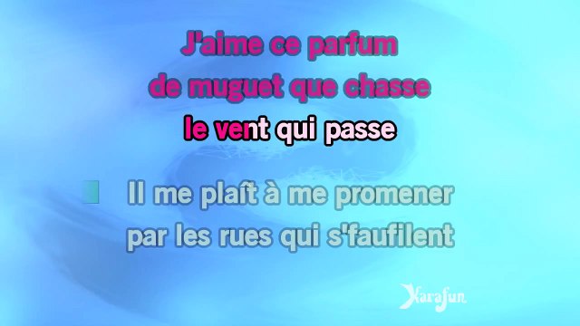 Karaoké Jaime Paris au mois de mai - Zaz *