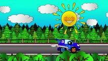 Eğlenceli çizgi film - Rengarenk bir dünya - Araba yarışı