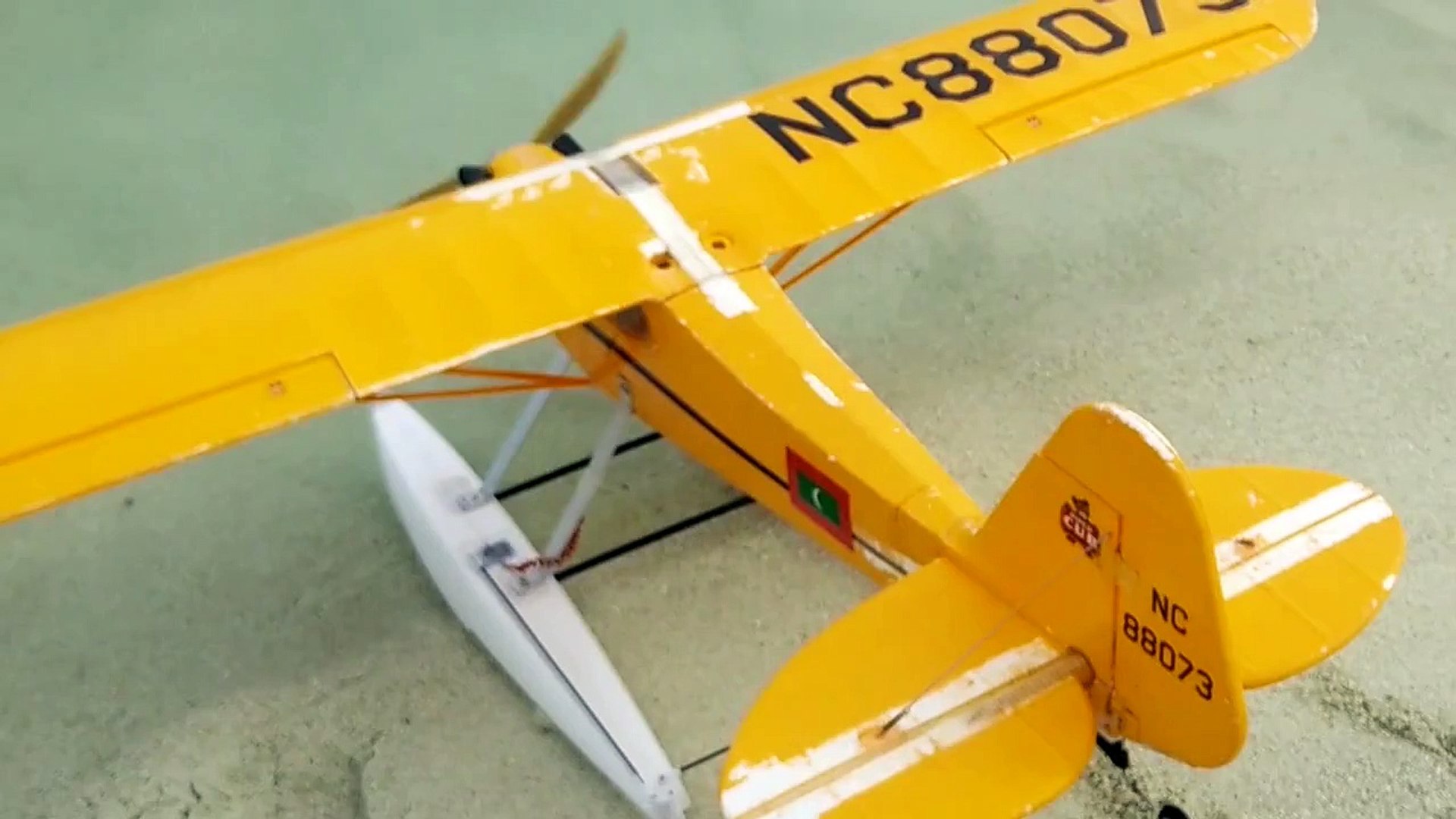 super cub rc plane