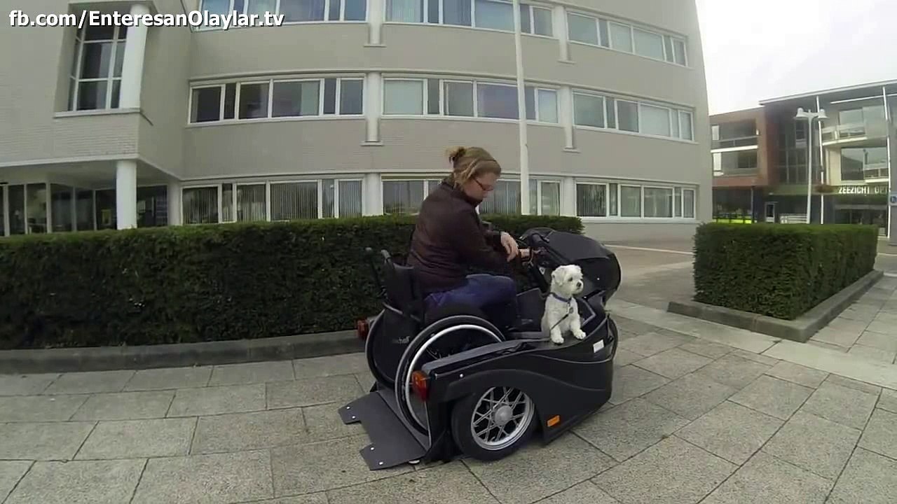 Engelliler için yapılmış muhteşem bir motor hayran kaldım
