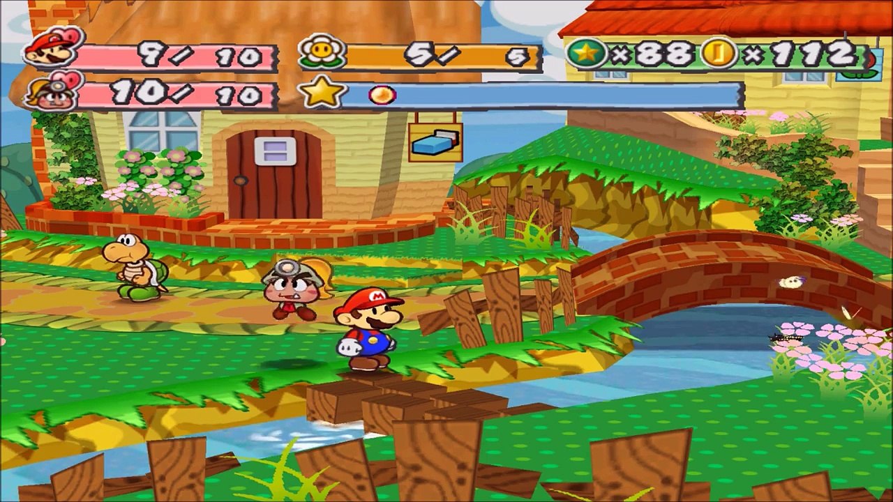 Kratos plays Paper Mario: The Thousand Year Door Part 3: Petalburg