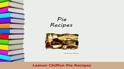 Download  Lemon Chiffon Pie Recipes Download Online