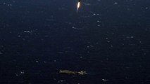 La fusée SpaceX atterrit en pleine mer