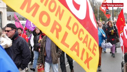 Morlaix. Près de 180 manifestants contre la loi Travail (Le Télégramme)