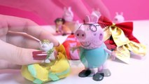 Peppa Pig Christmas Presents Gifts Play Doh Surprise Eggs Regalos de Navidad de Peppa Pig Part 8