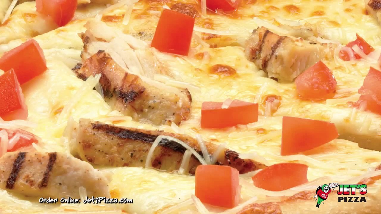 Jet's Parmesan Chicken Pizza