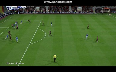 BPL 5 Тур. Борнмут - Эвертон 0:1. Lukaku, 18'