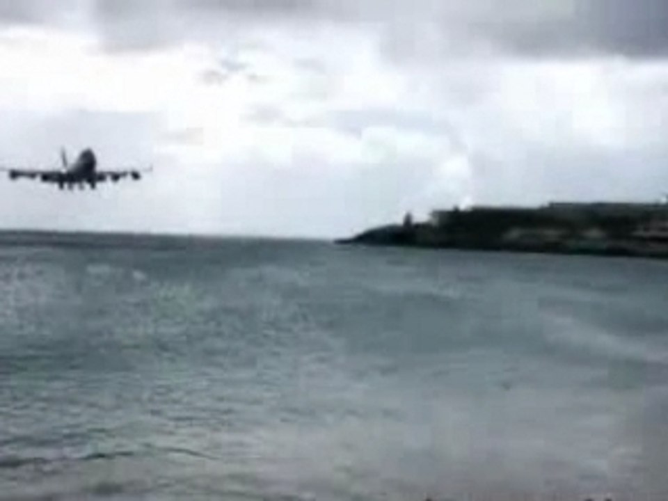 avion 747 aterrisage