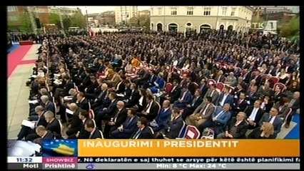 HASHIM THAÇI PREMTON SE DO TE PERFAQESOJE UNITETIN E KOSOVES,GAZ LOTSJELLES NE CEREMONI LAJM