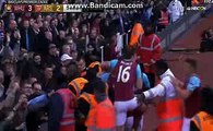 Andy Carroll Hatrick Goal HD - West Ham United 3-2 Arsenal - 09-04-2016