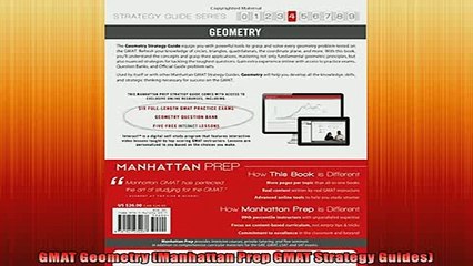 READ book  GMAT Geometry Manhattan Prep GMAT Strategy Guides  FREE BOOOK ONLINE