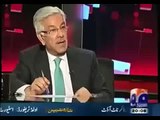 Khawaja Asif Blasting On Hamid Mir Geo Tv