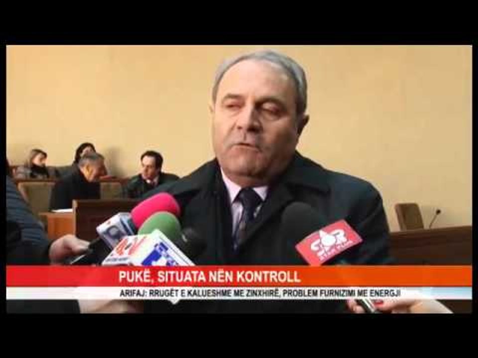 PUKË, SITUATA NËN KONTROLL