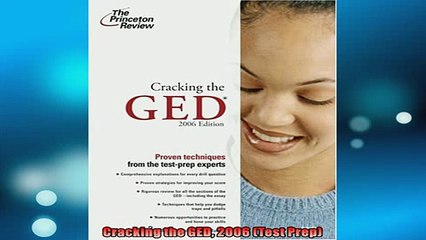 Free PDF Downlaod  Cracking the GED 2006 Test Prep  FREE BOOOK ONLINE