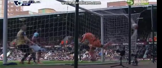Andrew Carroll 3-2 HD - West Ham 3-2 Arsenal - 09-04-2016