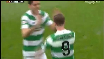 Griffiths 2nd  Goal HD - Motherwell 1-2 Celtic - 09/04/2016