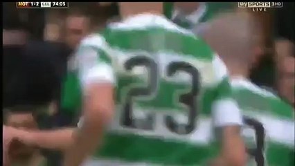 Griffiths second GOAL 1-2 Motherwell vs Celtic 09.04.2016
